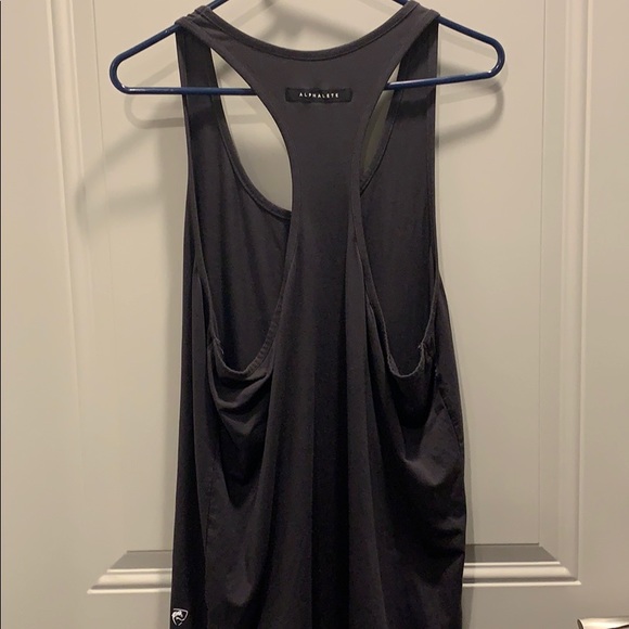 Alphalete Premium Stringer Charcoal - Picture 3 of 3